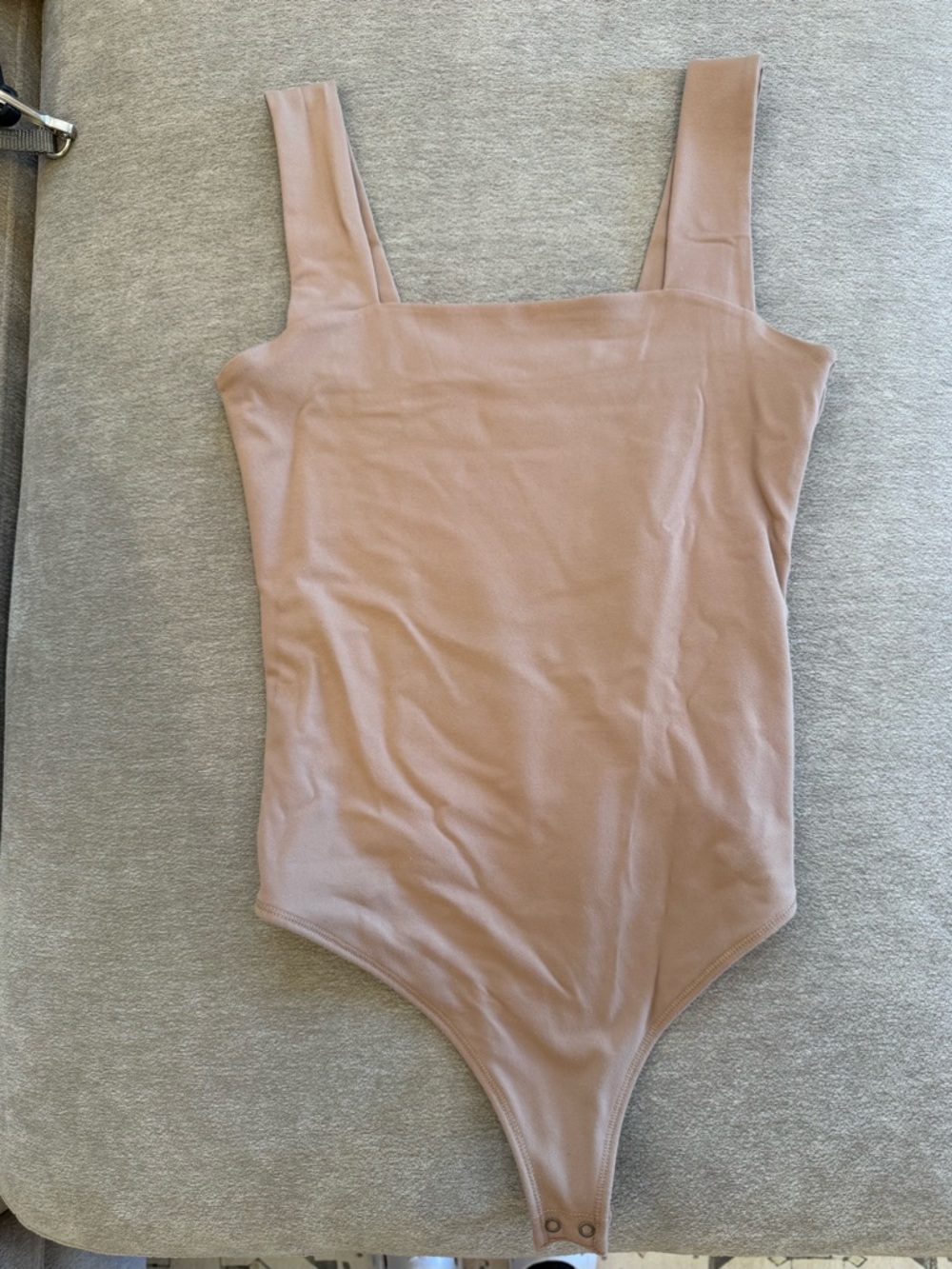 Abercrombie & Fitch Square-Neck One-Piece Bodysuit